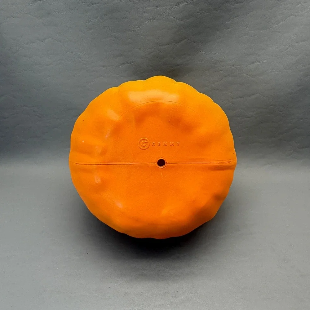 Vintage Gemmy Jack O Lantern Blow Mold Pumpkin Halloween 9
